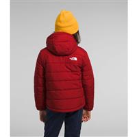 The North Face Reversible Mt Chimbo Full Zip Hooded Jacket - Boy's - Cardinal Red