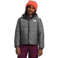The North Face Reversible Mt Chimbo Full Zip Hooded Jacket - Boy's - TNF Medium Grey Heather