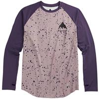 Burton Roadie Base Layer Tech T-Shirt - Men's - Elderberry Spatter / Violet Halo
