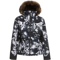 Roxy Jet Ski Premium Jacket - Women's - True Black Future Flower (KVJ2)