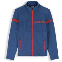 Spyder Speed Full Zip Fleece Jacket - Men's - Abyss Volcano