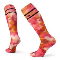 Smartwool Ski Full Cushion Tie Dye Print OTC Socks - Women's - Power Pink