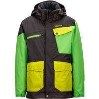 Marmot Space Walk Jacket - Boy's - Slate Grey / Vibrant Green