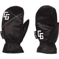 Candygrind Game Changer Leather Mitten - Black