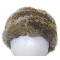Mitchie's Matchings Rabbit Fur Headband - Women's - Goma