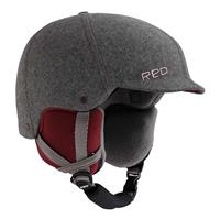 RED Mutiny Helmet - Gray Fabric