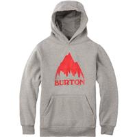 Burton Classic Mountain Pullover Hoodie - Boy's - Gray Heather
