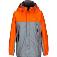 Marmot Precip Jacket - Boy's - Grey Storm / Bright Orange