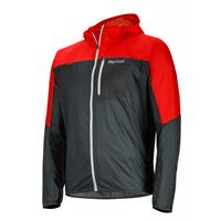 Marmot Air Lite Jacket - Men's - Dark Zinc / Scarlet Red