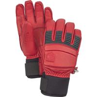 Hestra Leather Fall Line Gloves - Men's - Red/Grey