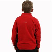Kjus Radical Fleece Half Zip - Boy's - High Risk Red / Black