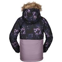 Volcom So Minty Insulated Jacket - Girl's - Black Floral Print