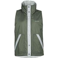 Marmot Peyton Reversible Vest - Women's - Sea Fog / Beetle Green