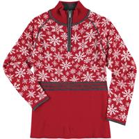 Krimson Klover Eva Maria 1/4 Zip Pullover Sweater - Women's - Red