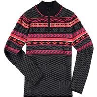 Krimson Klover Over Yonder 1/4 Zip Pullover Sweater - Women's - Fuchsia