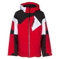 Spyder Leader Jacket - Boy's - Red / Black / White