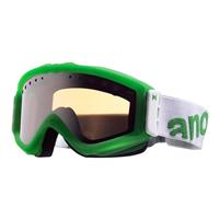 Anon Figment Goggle - Lime Fish Frame / Silver Amber Lens