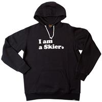 Line I Am A Skier Pullover - Men's - Black