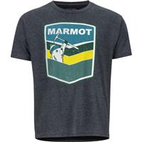 Marmot Retro Tee SS - Men's - Charcoal Heather