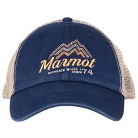 Marmot Alpine Soft Mesh Trucker Hat - Men's - Beams Vintage Navy