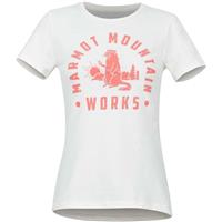 Marmot Chordata Tee SS Shirt - Women's - Turtledove Heather