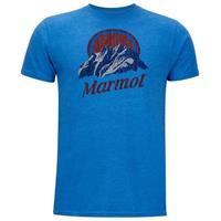 Marmot Pikes Peak Tee SS Shirt - Men's - New Royal Heather