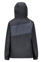 Marmot PreCip Eco Insulate Jacket - Boy's - Black / Dark Steel