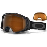 Oakley Airbrake Snow Goggle - Matte Carbon Fiber / Black Iridium Lens + Persimmon Lens (59-121)