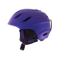 purple giro helmet