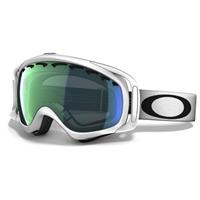 Oakley Crowbar Goggle - Matte White Frame / Emerald Iridium Lens (57-292)