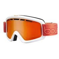 Bolle Nova II Goggle - Matte White / Orange Frame with Fire Orange 35 Lens