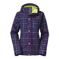 The North Face Ricas Insulated Jacket - Women's - Montague Blue Downtown Plaid