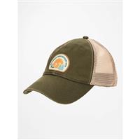 Marmot Alpine Soft Mesh Trucker Hat - Men's - Crocodile / Desert Khaki