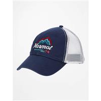 Marmot Alpine Soft Mesh Trucker Hat - Men's - Arctic Navy / White