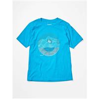 Marmot Nico Tee Shirt - Girl's - Ceramic Blue