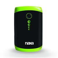 Naxa Canteen 6000 Portable Power Pack with 2 USB Ports - Black