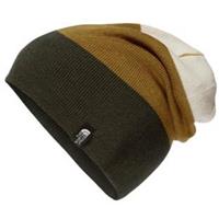 The North Face Everyday Beanie - Ivory / Green / Grey