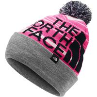 The North Face Ski Tuke Beanie - Men's - Pink / Mid Grey Heather