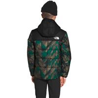 The North Face Reversible Perrito Jacket - Boy's - Evergreen Mountain Camo Print