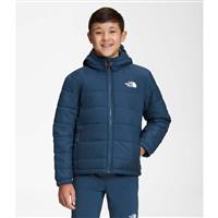 The North Face Reversible Mount Chimbo Full Zip Hooded Jacket - Boy's - Shady Blue