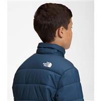 The North Face Reversible Mount Chimbo Full Zip Hooded Jacket - Boy's - Shady Blue