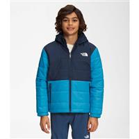 The North Face Reversible Mount Chimbo Full Zip Hooded Jacket - Boy's - Acoustic Blue