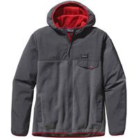 Patagonia Shelled Synchilla Snap-T Hoody - Men's - Nickel Heather / Forge Grey