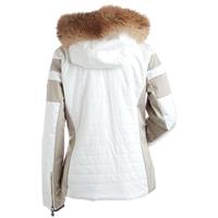 Nils Ida Real Fur Jacket - Women's - Winter White / Champagne