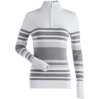 Nils Kass Sweater - Women's - White / Steel Grey / Metallic / White