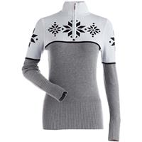 Nils Quinlan Sweater - Women's - Steel Grey / White / Black