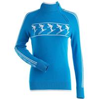 Nils Skier 2 Sweater - Women's - Azure / White