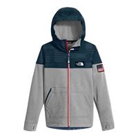 The North Face IC Fullzip Hoodie - Boy's - Light Grey Heather