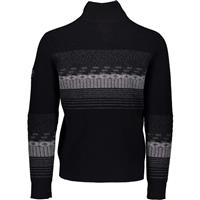 Obermeyer Textured 1/2 Zip Sweater - Men's - Black (16009)