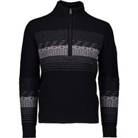 Obermeyer Textured 1/2 Zip Sweater - Men's - Black (16009)